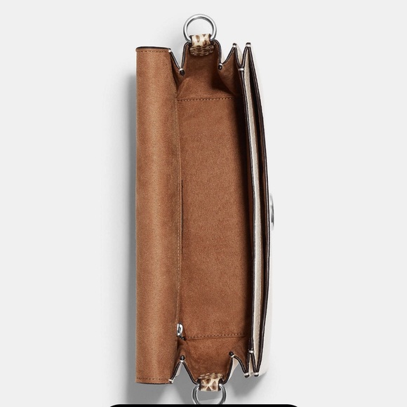 Coach Morgan Shoulder Bag in Silver/chalk multi - Picture 6 of 15